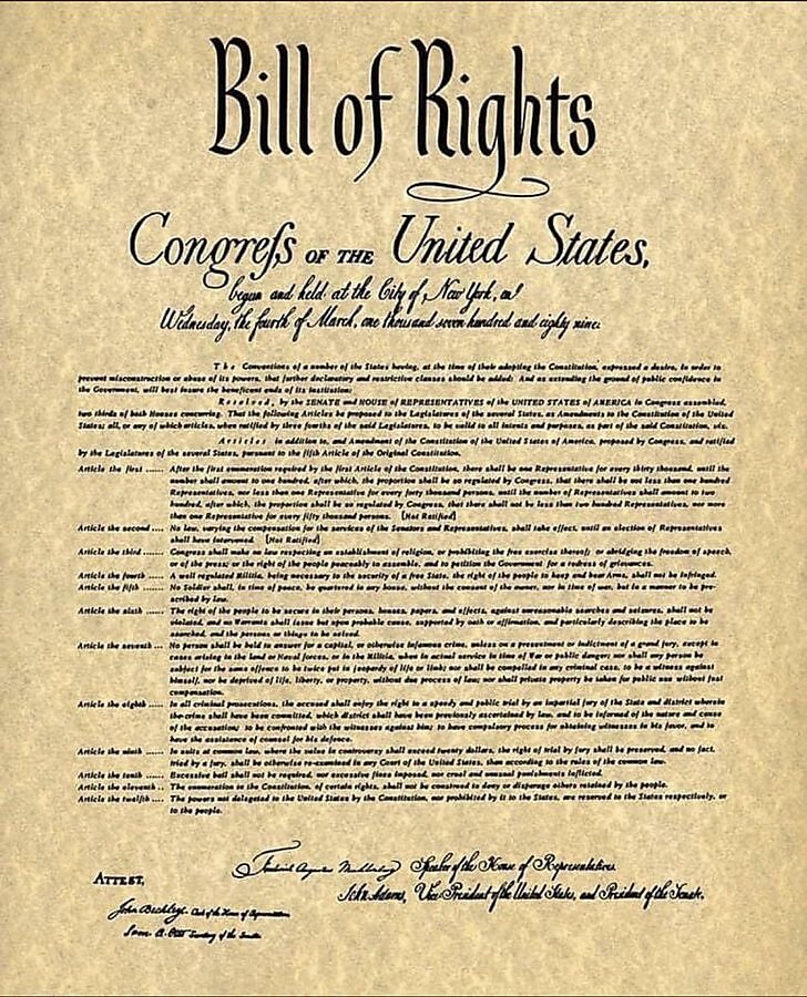 Bill of RIghts